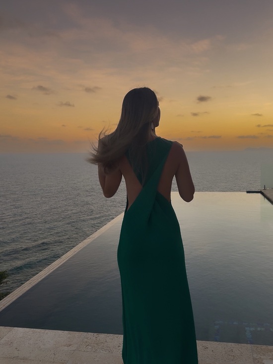 Proenza Schouler Dresses & Skirts - Proenza Schouler Emerald Green Backless Gown
